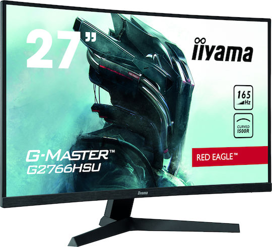 Iiyama G-Master G2766HSU-B1 VA HDR Curved Gaming Monitor 27" FHD 1920x1080 165Hz view 1