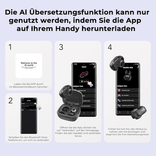 In-ear Bluetooth Handsfree Earphones with Charging Case view 8
