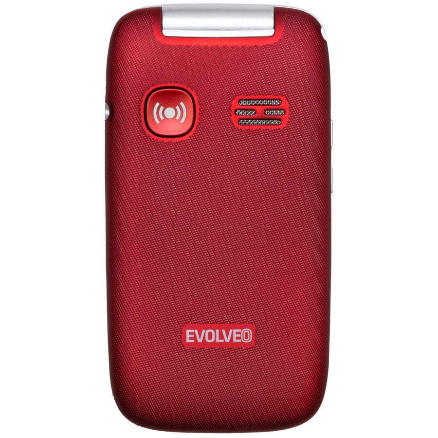 Evolveo EasyPhone FS Single SIM Mobile with Large Buttons Red view 3
