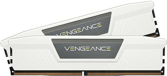 Corsair Vengeance DDR5 48GB RAM with 2x24GB Modules and Speed 6000 for Desktop CMK48GX5M2B6000C30W vue 2