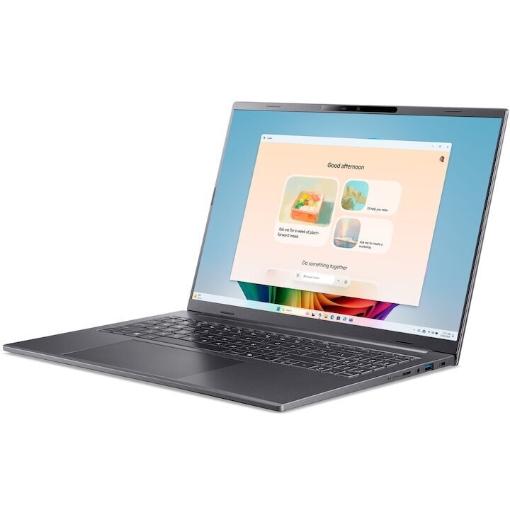 Acer Aspire 16 AI 16" OLED FHD+ (Ryzen AI 300 Series-5 330/16GB/512GB SSD/No OS) (International English Keyboard) view 2
