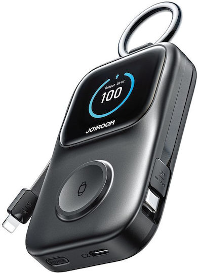 Joyroom JR-W19 Power Bank 5000mAh 5W with USB-A Port and USB-C Port Black