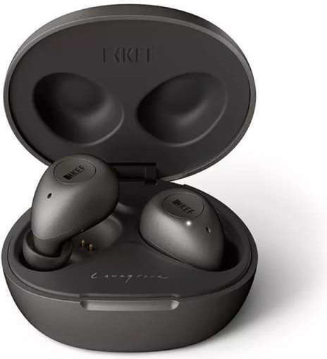 Kef MU3 In-ear Bluetooth Handsfree Earphones with Charging Case Anthracite view 1