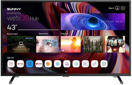Sunny Smart Television 43" Full HD LED SN43DIL540-0276 view 1
