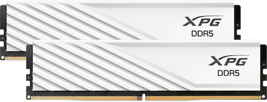 Adata Lancer Blade 32GB DDR5 RAM with 2 Modules (2x16GB) and 5600 Speed for Desktop (AX5U5600C4616G-DTLABWH) vue 2