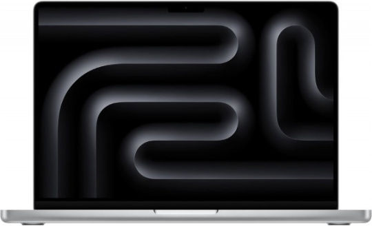 Apple MacBook Pro 14" (2024) 14.2" Retina Display 120Hz (M4-Max 14‑core/36GB/1TB SSD) Silver (DE Keyboard) view 1
