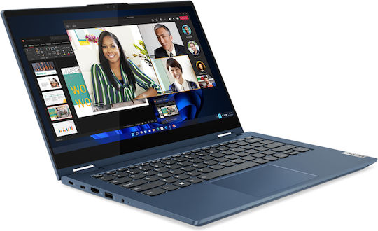 Lenovo ThinkBook 14s Yoga ITL 14" IPS FHD Touchscreen (i5-1135G7/8GB/256GB SSD/W10 Pro) Abyss Blue (DE Keyboard) view 5