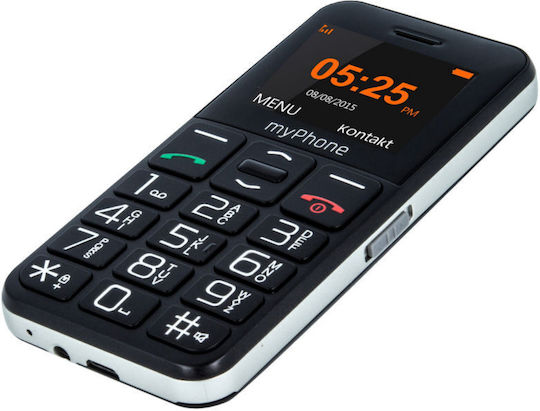 MyPhone Halo Easy Single SIM Mobile with Large Buttons (English Menu) Black view 8