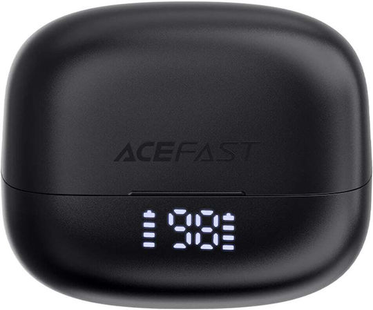 Acefast W1 In-ear Bluetooth Handsfree Earphones with Sweat Resistance and Charging Case Black vue 3
