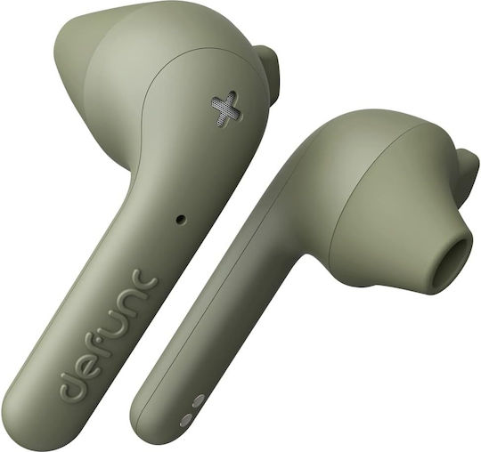 Defunc True Basic In-ear Bluetooth Handsfree Earphones with Charging Case Green view 3