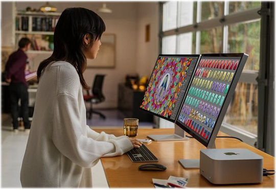 Apple Studio Display Monitor 27" 5120x2880 Standard Glass Stand with Height and Tilt Adjustment view 2