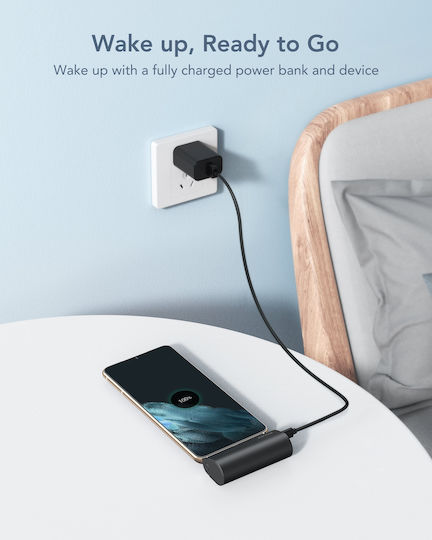 Charmast W0556 Type-C Power Bank 5000mAh 20W Black view 5