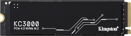 Kingston KC3000 SSD 4.1TB M.2 Type with PCI Express 4.0 Connection PS5 Compatible SKC3000D/4096G