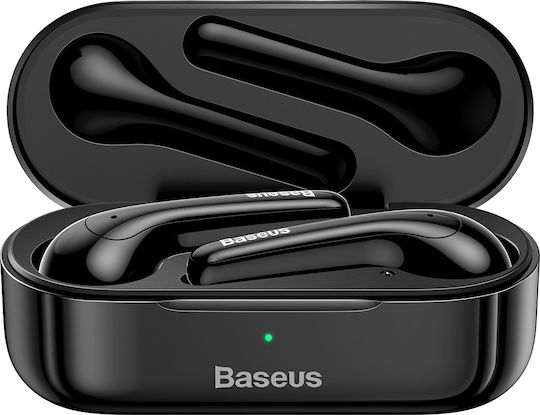 Baseus Encok W07 In-ear Bluetooth Handsfree Earphones with Charging Case Black view 3