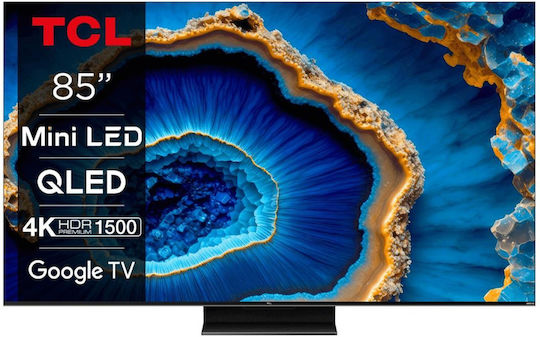 TCL Smart Television 85" 4K UHD QLED 85C809 HDR (2024) view 1