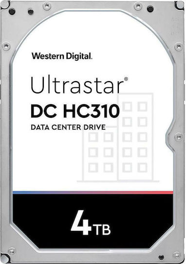 Western Digital Ultrastar DC HC310 4TB HDD Hard Drive 3.5" SAS 3.0 7200rpm with 256MB Cache for Server 0B36048