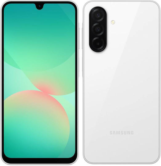 Samsung Galaxy A26 5G Dual SIM (6GB/128GB) White view 2