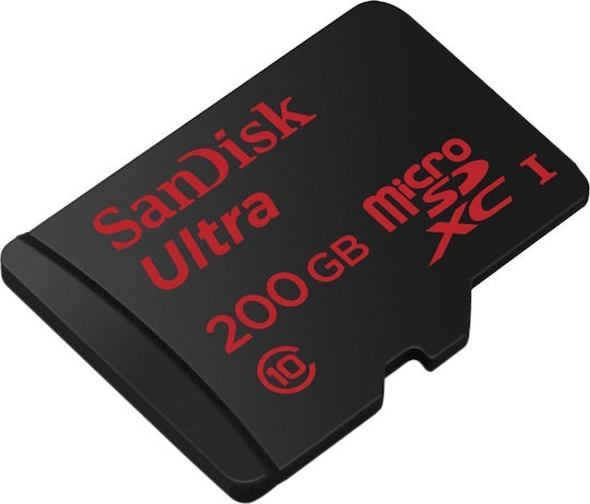 Sandisk Ultra microSDXC 200GB Class 10 UHS-I 90MB/s with Adapter view 3