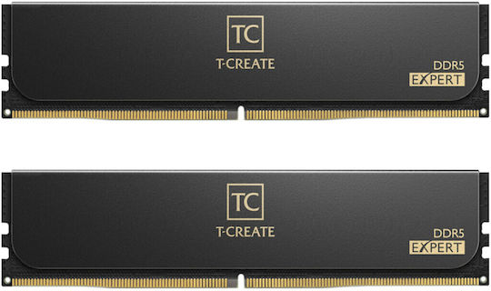 TeamGroup T-create Expert DDR5 32GB RAM with 2x16GB Modules and Speed 6400 for Desktop CTCED532G6400HC32ADC01