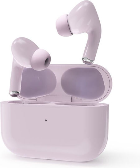 Gembird TWS-03 In-ear Bluetooth Handsfree Earphones with Charging Case Purple view 2