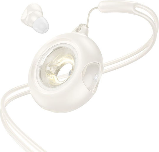 Hoco EW71 In-ear Bluetooth Handsfree Earphones with Charging Case White view 1