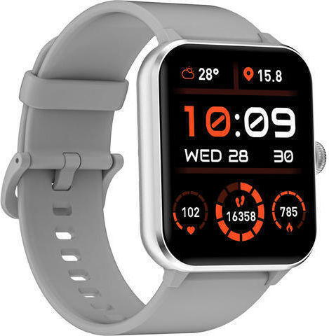 BlackView R50 45mm Smartwatch with Heart Rate Monitor (Gray) view 2