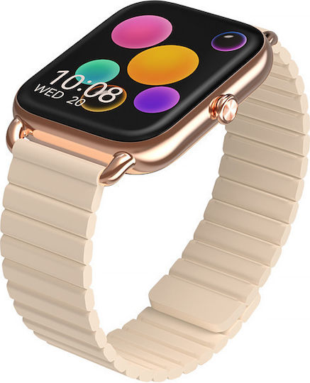 Haylou RS4 Plus Smartwatch with Heart Rate Monitor (Gold) view 2