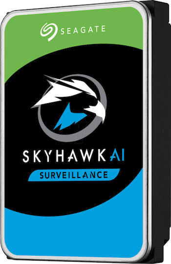 Seagate SkyHawk AI Surveillance 8TB HDD Hard Drive 3.5" SATA III 7200rpm with 256MB Cache for Recorder / NAS / Server ST8000VE001 vue 2