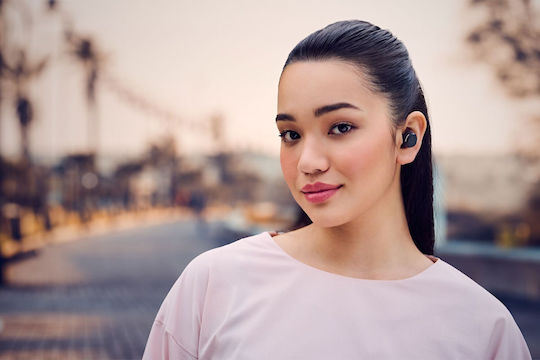 Panasonic RZ-B120W In-ear Bluetooth Handsfree Earphones with Sweat Resistance and Charging Case Black view 7