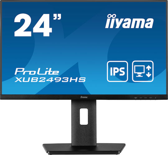 Iiyama ProLite XUB2493HS-B5 IPS Monitor 23.8" FHD 1920x1080 with Response Time 4ms GTG