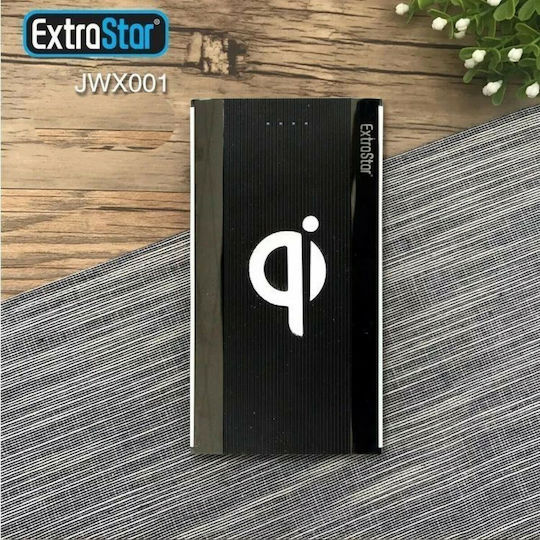 Extrastar JWX001 Power Bank 6000mAh with 2 USB-A Ports Black vue 3