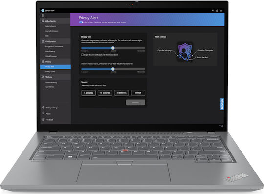 Lenovo ThinkPad T14 Gen 4 (Intel) 14" IPS Touchscreen (i7-1355U/16GB/512GB SSD/W11 Pro) Storm Grey (US Keyboard)