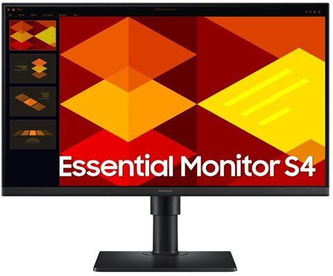 Samsung Essential S4 S40GD IPS Monitor 24" FHD 1920x1080 with Response Time 5ms GTG view 1