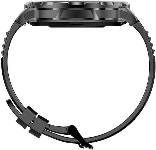 V69 Ip68 Bt5.0 1.85inch Smart Watch Support Voice Call Sleep Detection Black view 2