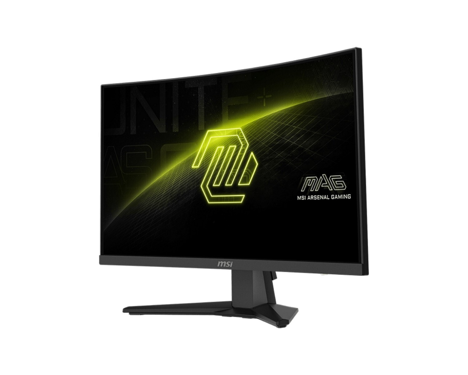MSI MAG 244C VA Curved Monitor 23.6" FHD 1920x1080 180Hz view 2