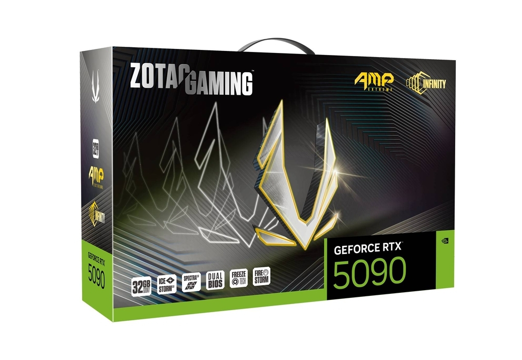 Zotac GeForce RTX 5090 32GB GDDR7 AMP Extreme INFINITY Graphics Card ZT-B50900B-10P view 8