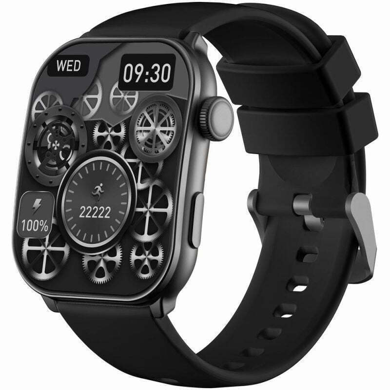 Men's Smartwatch Gravity Gt28-1 Strap + Bracelet Black view 4