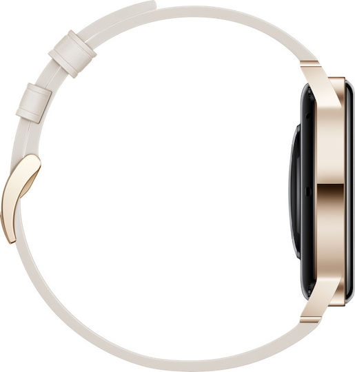 Huawei Watch GT 3 Elegant Stainless Steel 42mm Waterproof with Heart Rate Monitor (White) view 6