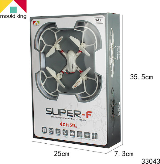 Super-F Drone 2.4 GHz without Camera view 3