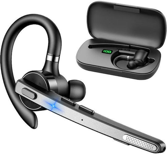 NewBee M53 In-ear Bluetooth Handsfree Earphone with Charging Case Black view 1