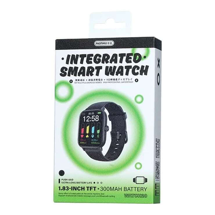 Remax Remax Smartwatch with Heart Rate Monitor Silver Large