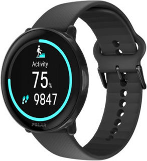 Polar Ignite 3 43mm Waterproof Smartwatch with Heart Rate Monitor (Night Black) view 2