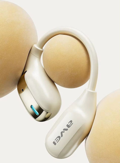 Awei TZ12 Open Ear Bluetooth Handsfree Earphones with Charging Case Black view 3