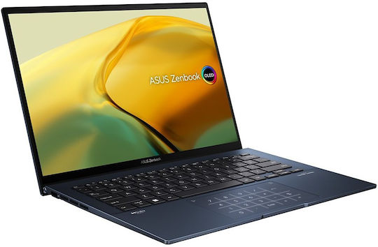Asus ZenBook 14 UX3402VA-KN590W 14" OLED Touchscreen (i7-13700H/16GB/1TB SSD/W11 Home) Ponder Blue (US Keyboard)
