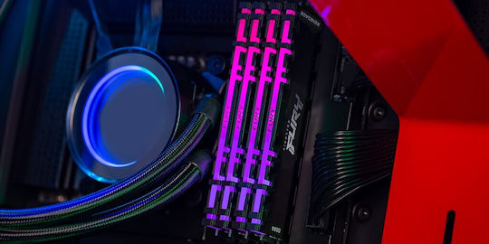 Kingston FURY Renegade RGB DDR4 16GB RAM with 2x8GB Modules and Speed 4266 for Desktop KF442C19RB2AK2/16 vue 4