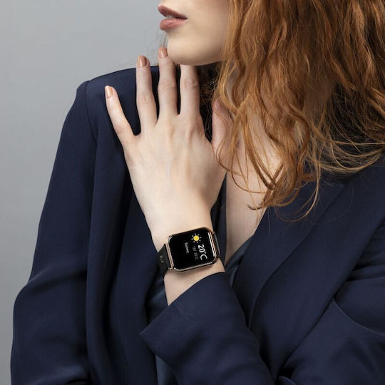Radley London Aluminium Smartwatch with Heart Rate Monitor (Black) view 5