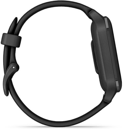 Garmin Venu Sq 2 Music Edition Aluminium 40mm Waterproof Smartwatch with Heart Rate Monitor (Slate Aluminium Bezel with Black Case and Silicone Band) view 5