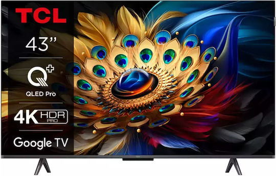 TCL Smart Television 43" 4K UHD QLED 43C61B HDR (2024) view 1