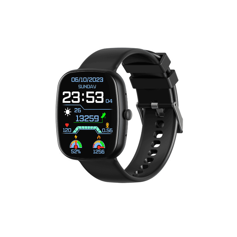 Blue Eagle W1 Smartwatch Black view 1