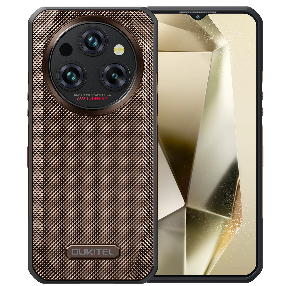 Oukitel WP35 5G Dual SIM (8GB/256GB) Resistant Smartphone Golden view 8